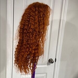 Human Hair Ginger Color Deep Weave